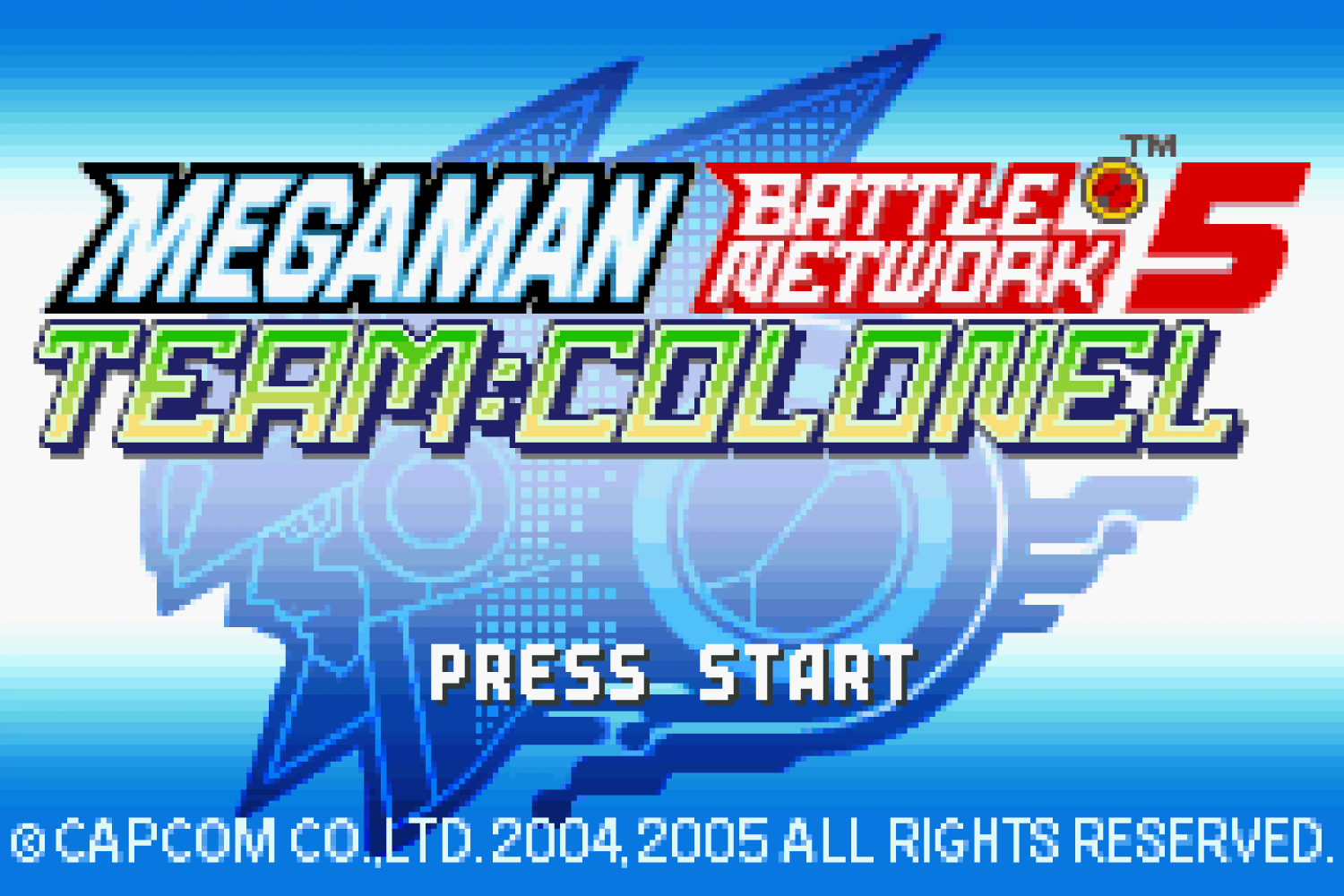 Mega Man Battle Network 5 - Team Colonel